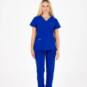 Frontrunner Ladies Royal Blue Jogger Scrub Pants