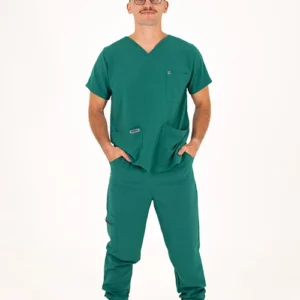 Frontrunner Mens Green Jogger Scrub Pants