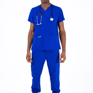 Frontrunner Men Royal Blue Jogger Scrub Pants